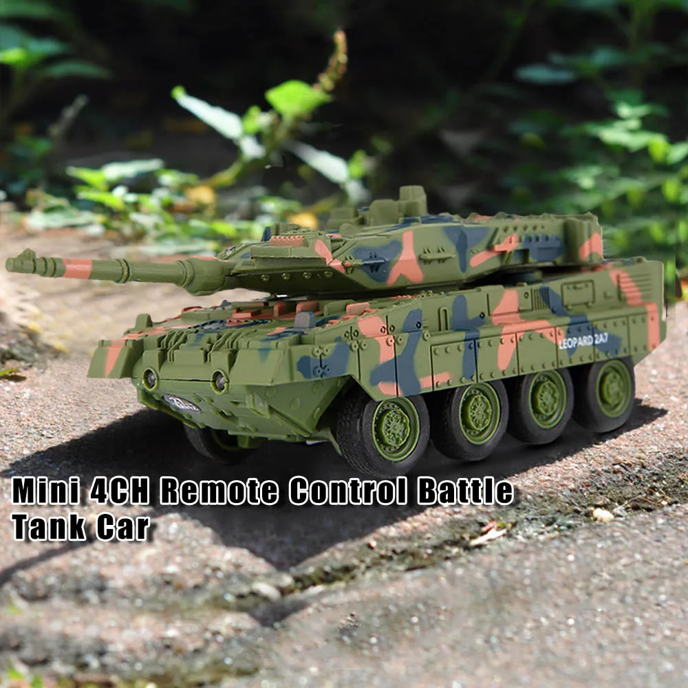 8020/8021 мини 4CH пульт дистанционного управления боевой танк автомобиль RC военная
