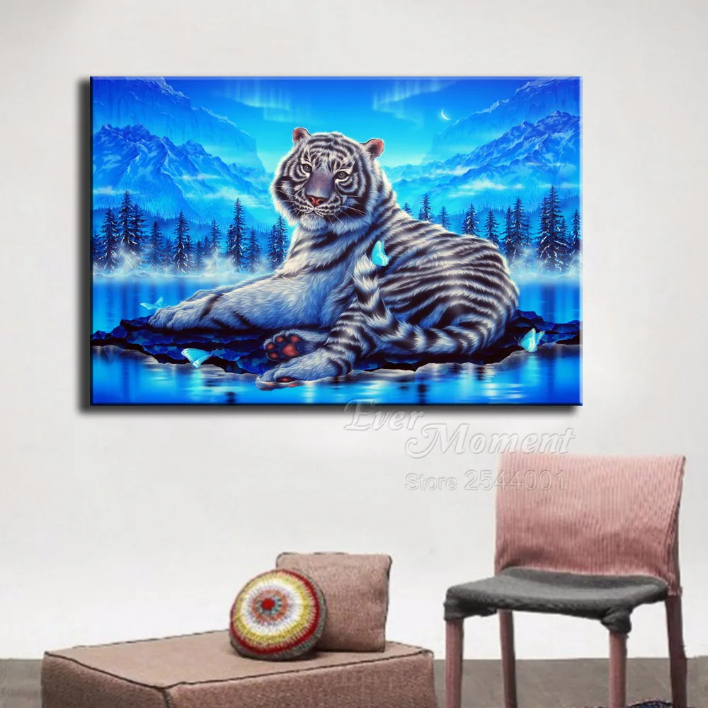 Набор для алмазной вышивки с изображением хвоста тигра бабочки |