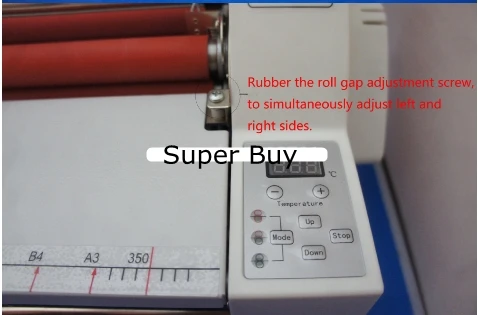 Ламинатор с 4 резиновыми роликами 350 мм отправка 2 шт. рулонов пленки для