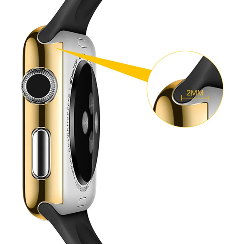 UVR для iWatch Apple Watch 40 мм 44 чехол с защитной пленкой экрана серии 4 мм|Бамперы| |