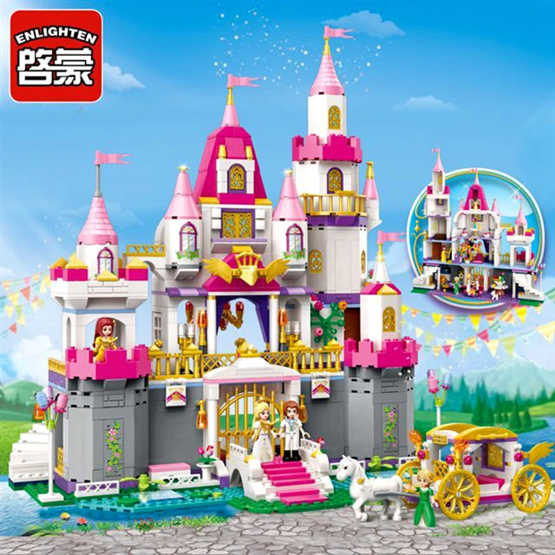 2612 940 шт. конструктор для девочек Dream Town модель комплект блоки кирпичи игрушки