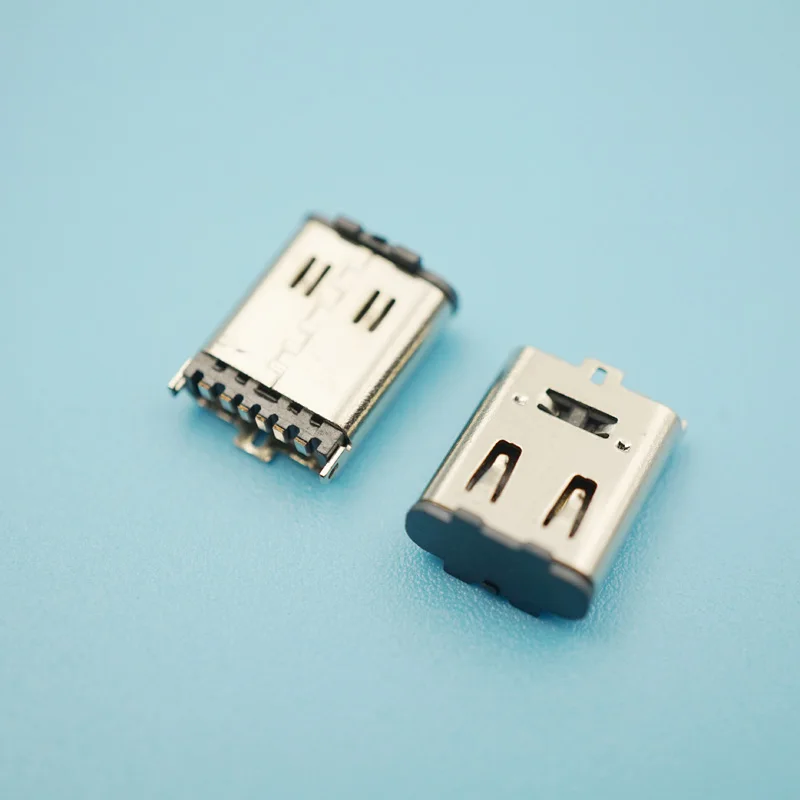 30 шт./лот вертикальный разъем USB 3 1 SMT 24Pin пластина 180 градусов Тип C с