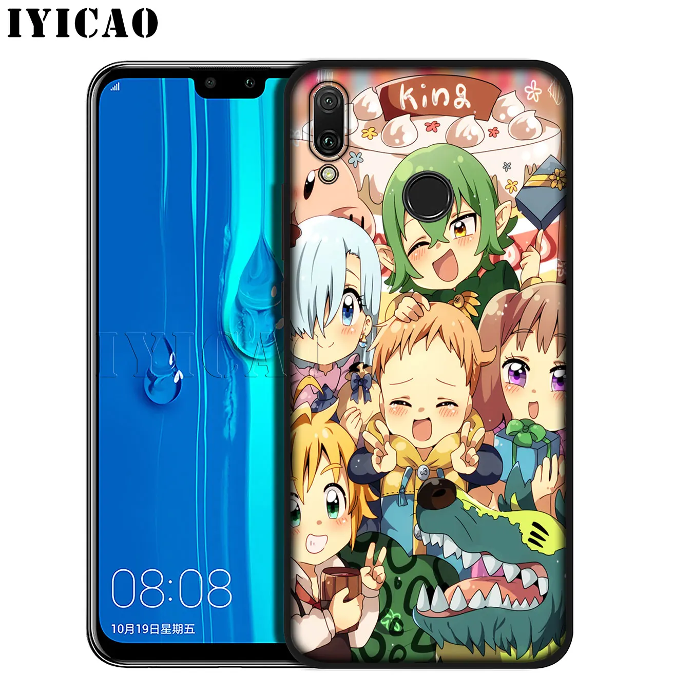 IYICAO 7 pecados capitales Soft Silicone Phone Case for Huawei Mate 30 20 10 Pro Nova 5I 5T 5 4 4E 3i 3 2i Lite Smart |