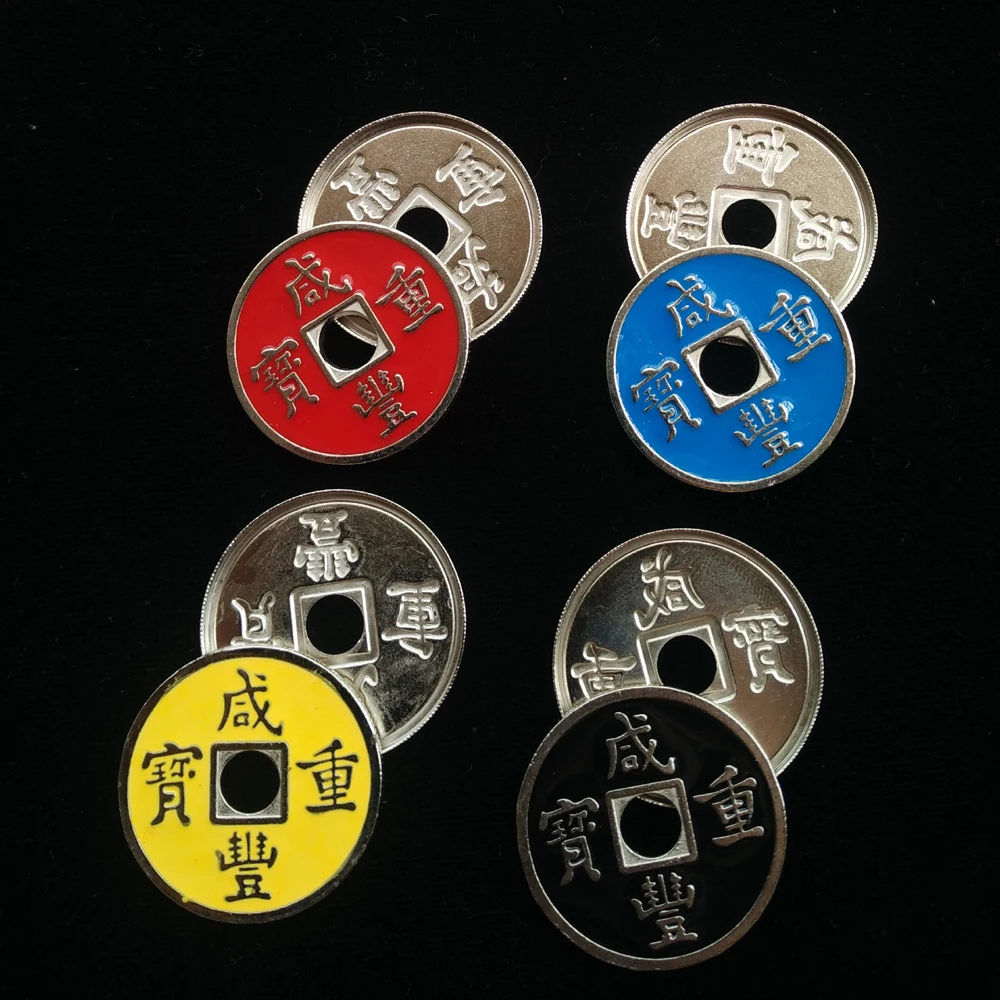 Китайские монеты и волшебные трюки бесплатная доставка одна монета плюс