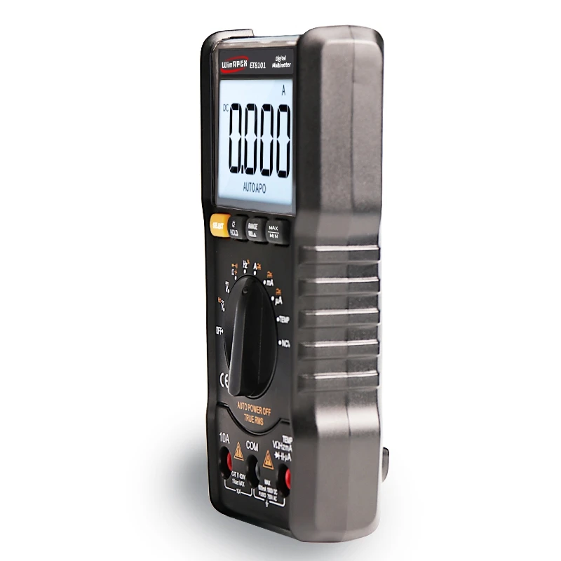 Pocket Digital Multimeter LCD AC DC 6000 True RMS Voltmeter 1000V 10A NCV LIVE Probe Multimeters Buzzer | Инструменты