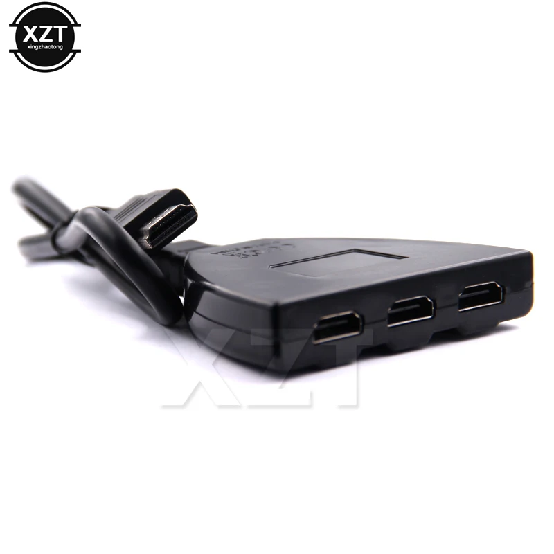 3 порта 4 к HDMI кабель адаптер входа 1 выход автоматический переключатель сплиттер