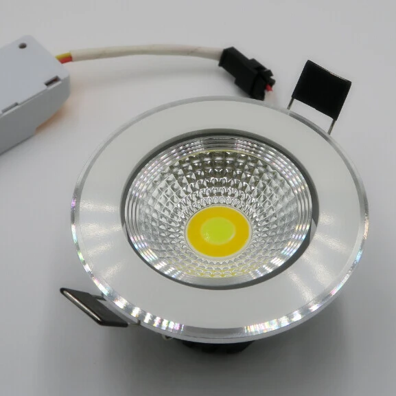 

Hot sale 3 type color temperature 9W COB Led recessed down light (A:warm white/B:Natural White/C:cool white) Led Ceiling lamp