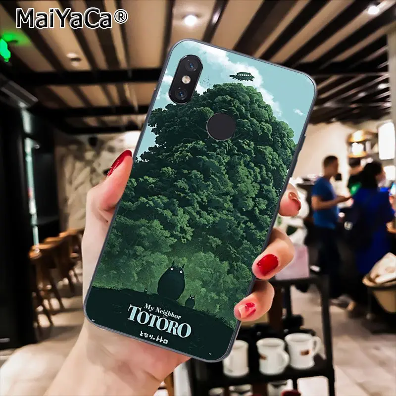 A5 MaiYaCa Cute Totoro Spirited Away Ghibli Anime Phone Case for Xiaomi Redmi8 4X 6A S2 7A 5A Redmi 5 5Plus Note5 7 Note8pro - Цвет: A5