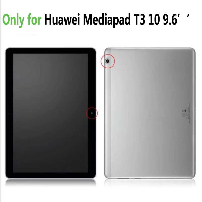 Чехол с изображением животных для Huawei Mediapad T3 10 9 6 дюйма Женская яркая обложка
