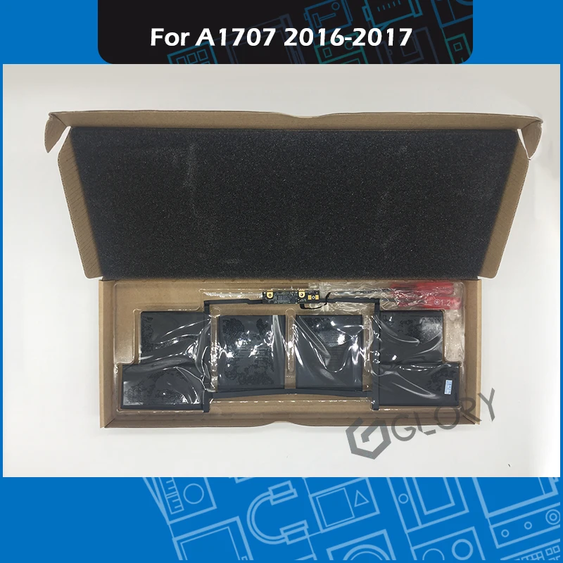 

New Laptop Battery A1820 820-01190-A 11.4V 6667mAh For Macbook Pro Retina 15" Touch Bar A1707 Battery Replacement 2016 2017