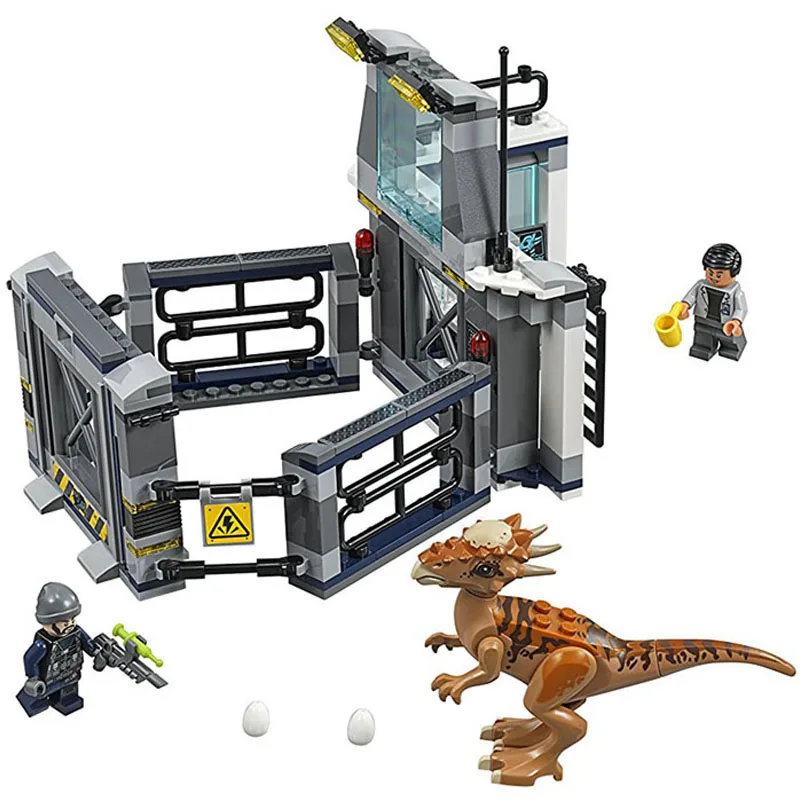 Совместимые с lego 75927 мир Юрского периода Стигимолох Breakout смотровая площадка