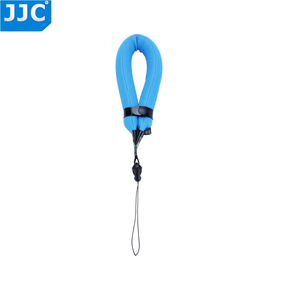 Blue JJC плавающая камера наручный ремень регулируемый водонепроницаемый ремешок для GoPro Hero()/Fusion/Hero6/Hero5/HERO4 HERO3 держатель - Цвет: Blue
