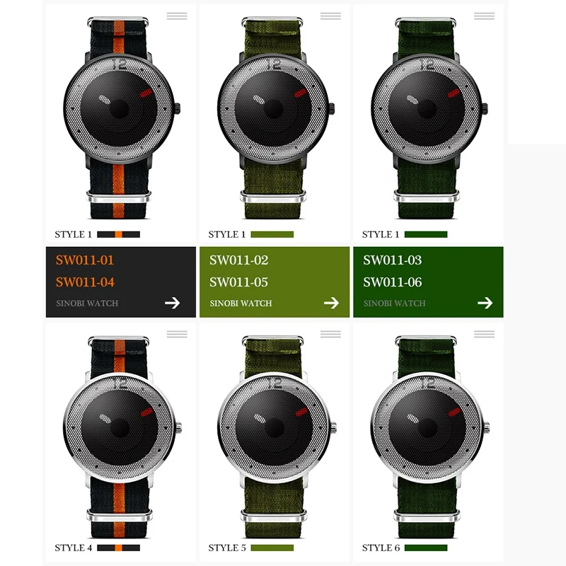 Часы наручные SINOBI Мужские спортивные модные роскошные брендовые кварцевые в