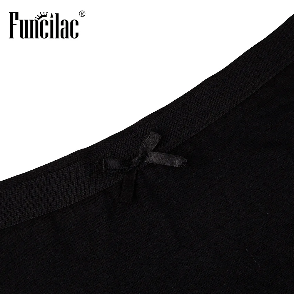 FUNCILAC женское нижнее белье кружевные хипстерские хлопковые трусики 5 шт./лот |