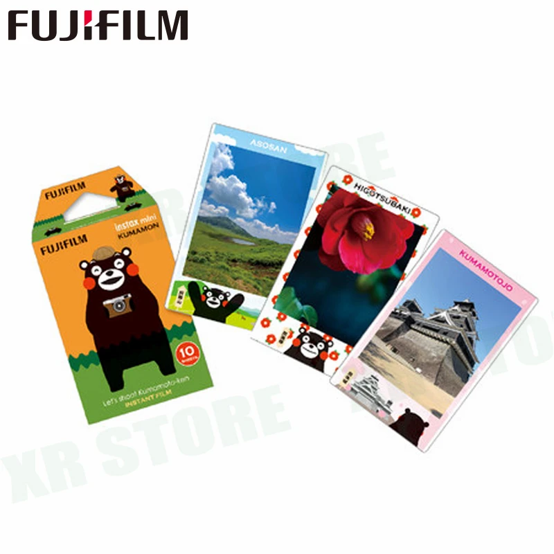 Fujifilm Instax Mini 8 9 пленка KUMAMON beer Fuji фотобумага 10 листов для 70 7s 50s 50i 90 25 Share SP 1 2 Lomo