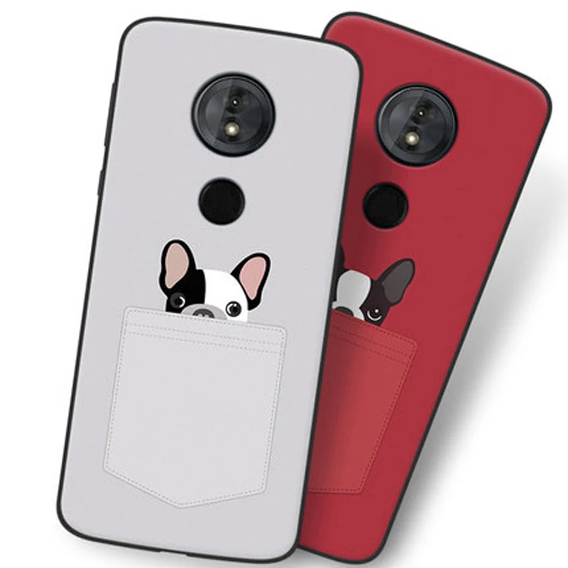 Чехол для телефона Moto G6 Play чехол с мультяшным рисунком прозрачный мягкий