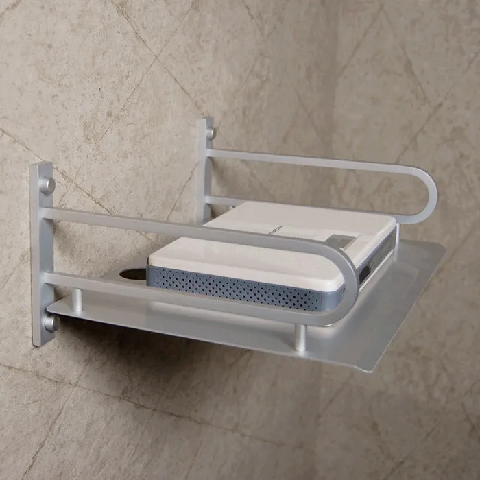 Shelf Stainless steel digital TV set-top boxes frame supporting the rack shelf brackets routing wall | Дом и сад