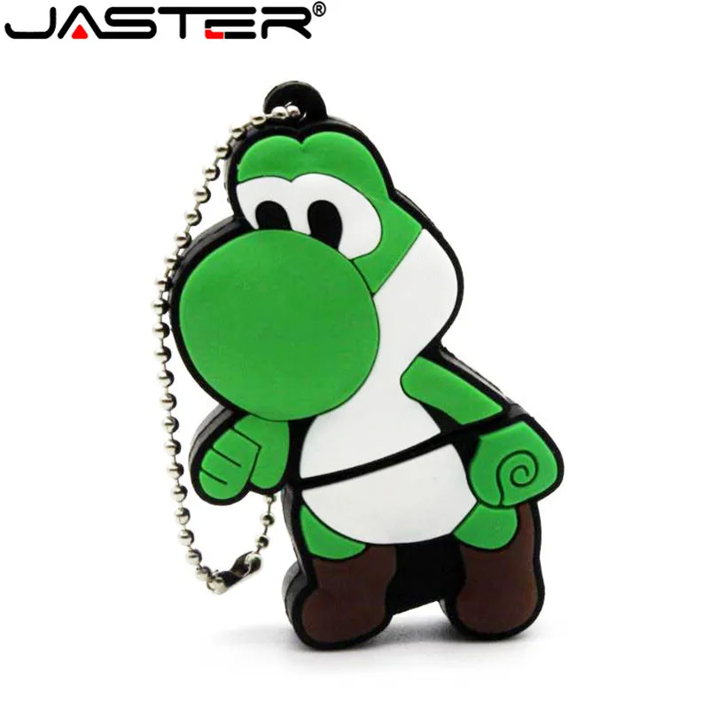 JASTER мультфильм Марио Йоши модель usb флеш-накопители 16 ГБ usb 2,0 карта памяти флешки Оригинальные 8 ГБ флеш-накопитель 32 Гб 64 ГБ