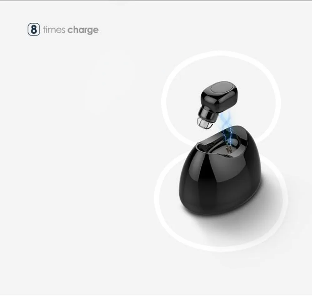 TWS 4 1 Беспроводная гарнитура Bluetooth Спортивная стерео бас мини двойной микрофон
