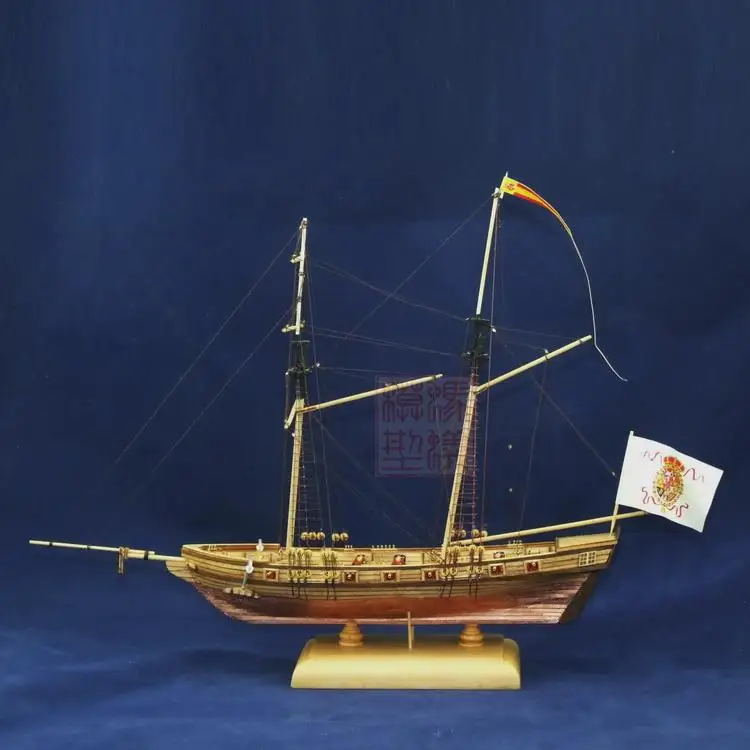Новый масштаб 1/70 модель корабля фрегат лодка лазерная резка дерево парусник