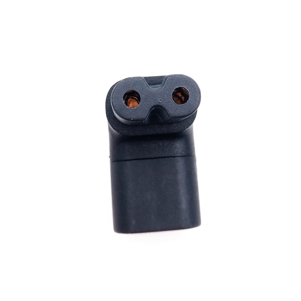 

1Pc IEC 320 2-Pin C7 Female To C8 Male Right Angled AC Power Adapter Converter