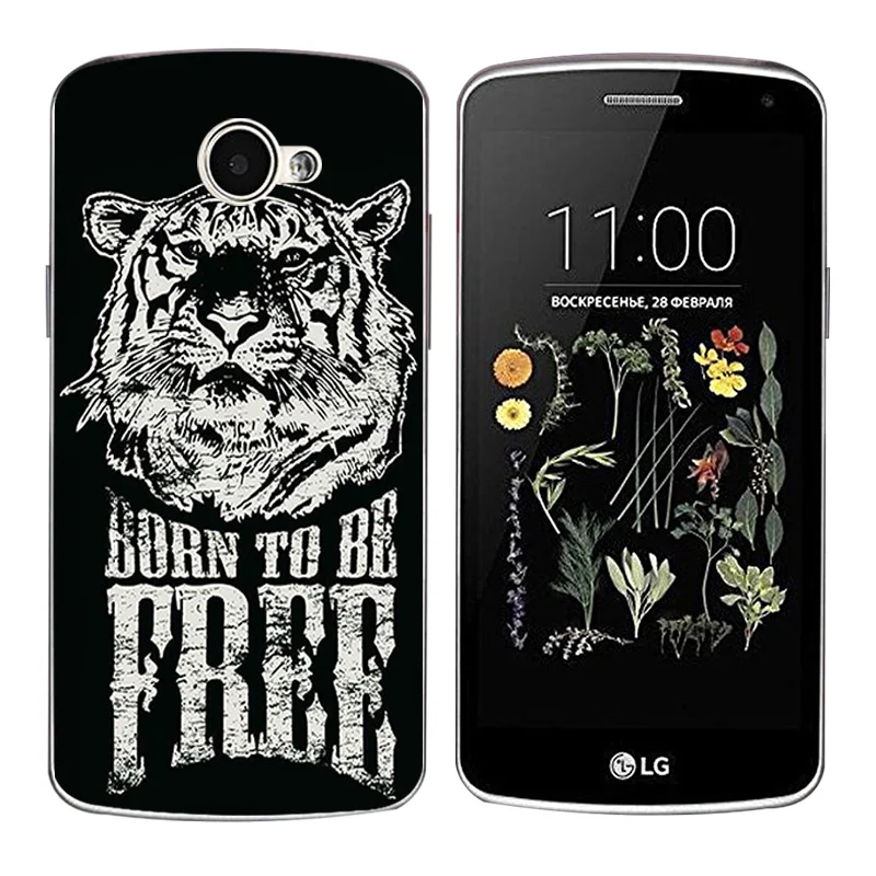 Чехол для LG K5 Мягкий силиконовый чехол LTE X220 X220DS K 5 с принтом персонажа k5 0