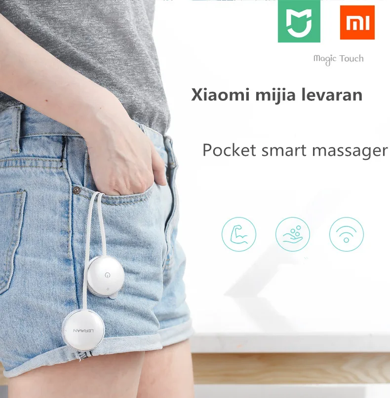Xiao mi jia LF Levaran массажер для расслабления всего тела мышц массажные наклейки