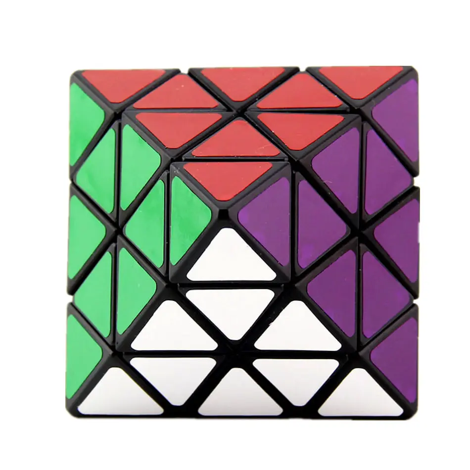 LanLan 8-Axis кубик рубика восьмигранник 3x3 Магический Рубика скоростной пазл