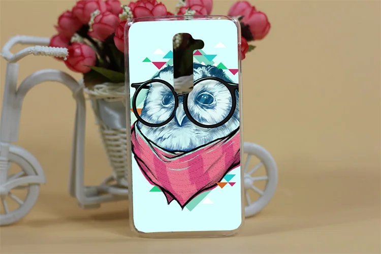Цветной чехол с 9 рисунками для LG G2 цветным рисунком D801 D802 F320 LS980 бесплатная