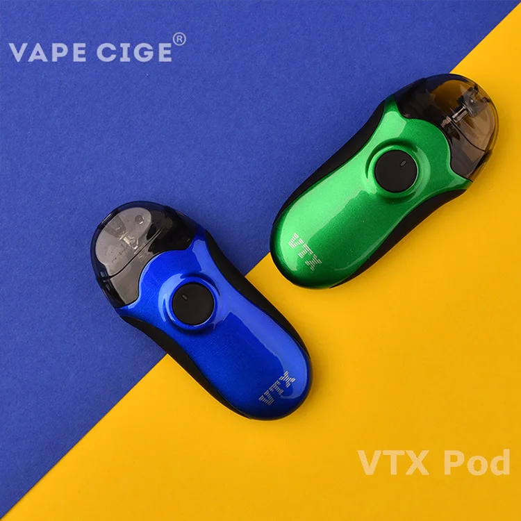 Оригинальный Vape cige VTX POD System kit 2 5 мл Электронная жидкость многоразового