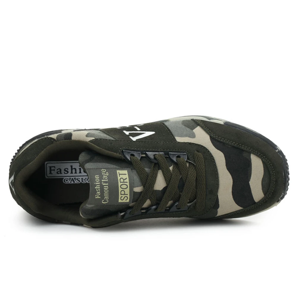 Мужские замшевые туфли на плоской подошве коричневые камуфляжные Размеры 35-44