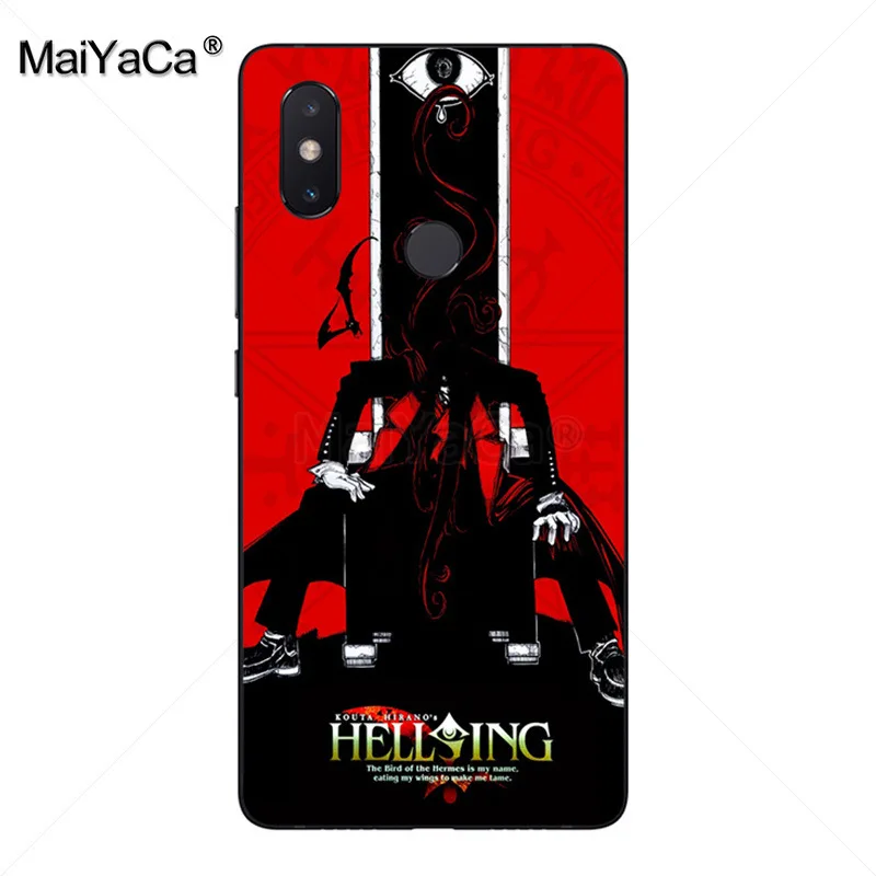 Чехол для мобильного телефона MaiYaCa Alucard Hellsing с рисунком из мультфильма amine xiaomi mi 8se