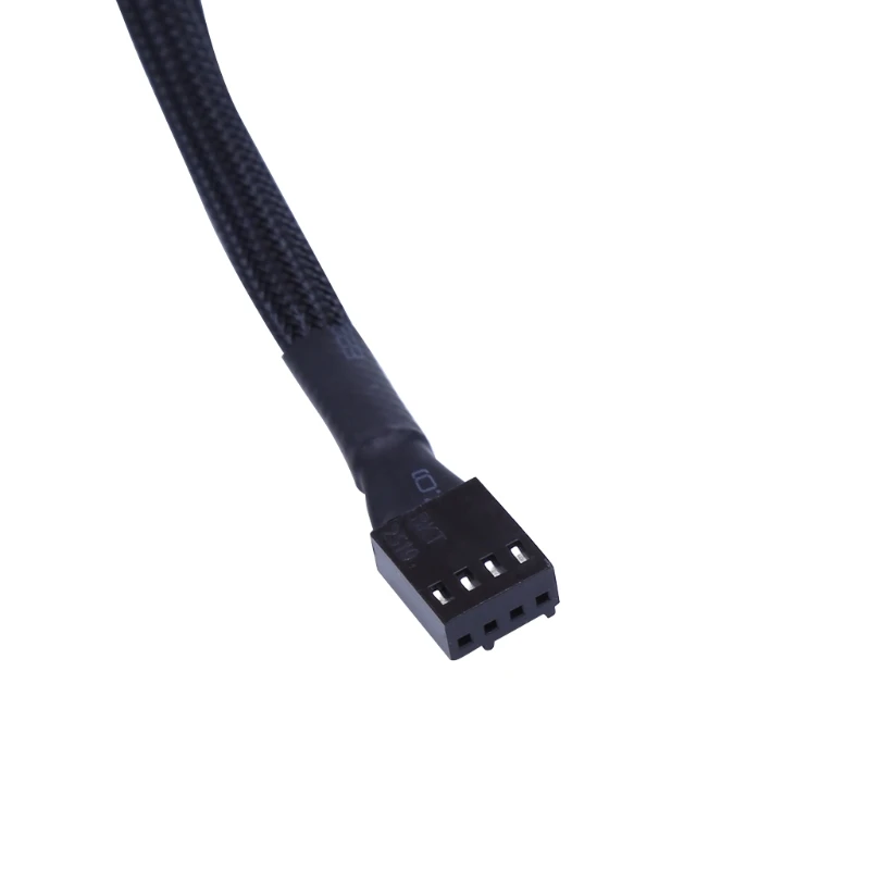 1 до 2 Way Y Splitter рукавами 4 Pin PWM разъем вентилятор удлинитель адаптер|Компьютерные