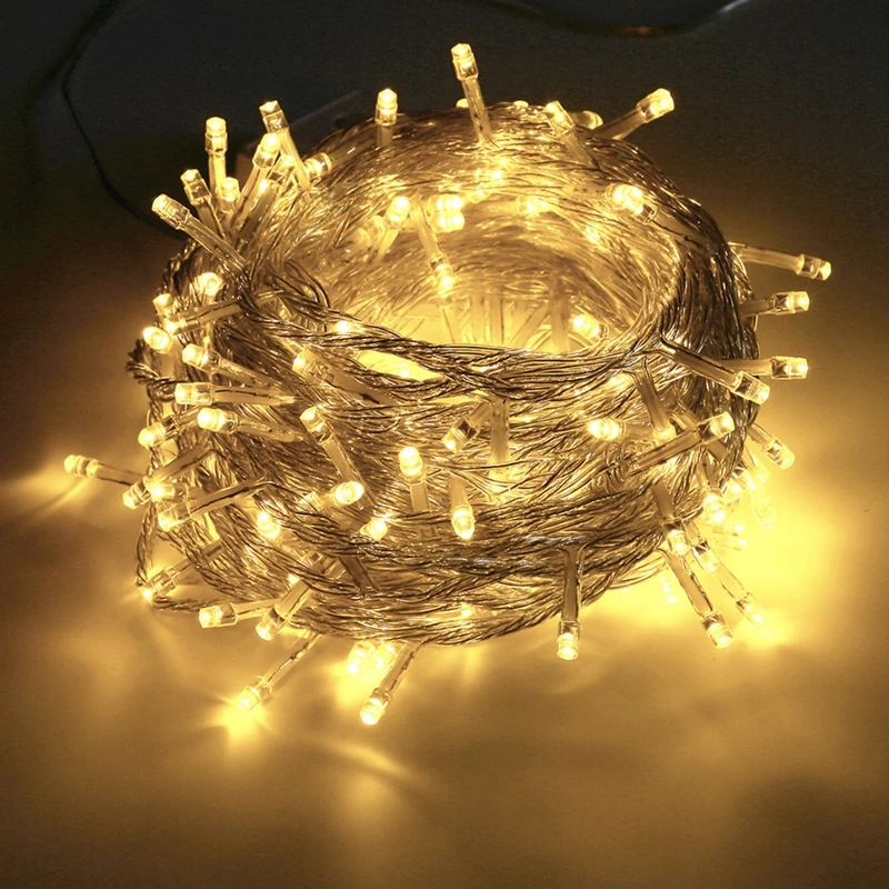 

LED Christmas Light 33FT 10M 100led Tree Xmas Party Holiday Led String Light Decorative Wedding Lights Fairy Led Garland