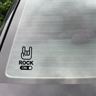 Наклейка ROCK ON Car, виниловые автомобильные наклейки с жесткой рок-музыкой
