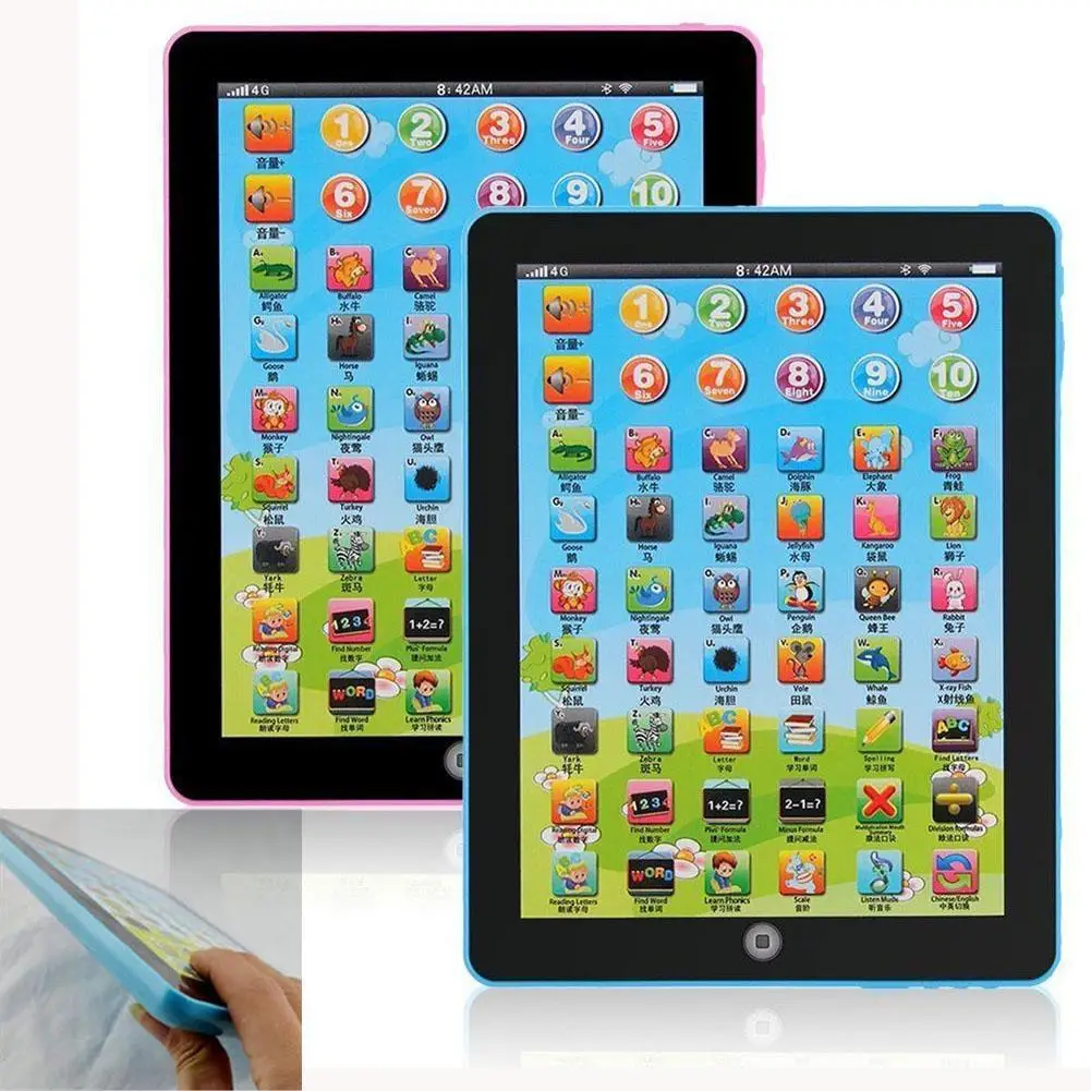 Mini Tablet Pad Kid Children First Learning English Educational Teach Toy Fun | Игрушки и хобби