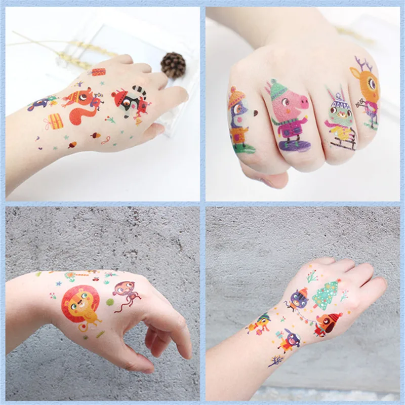 10 шт. водонепроницаемые временные наклейки тату для детей|Временные тату| |