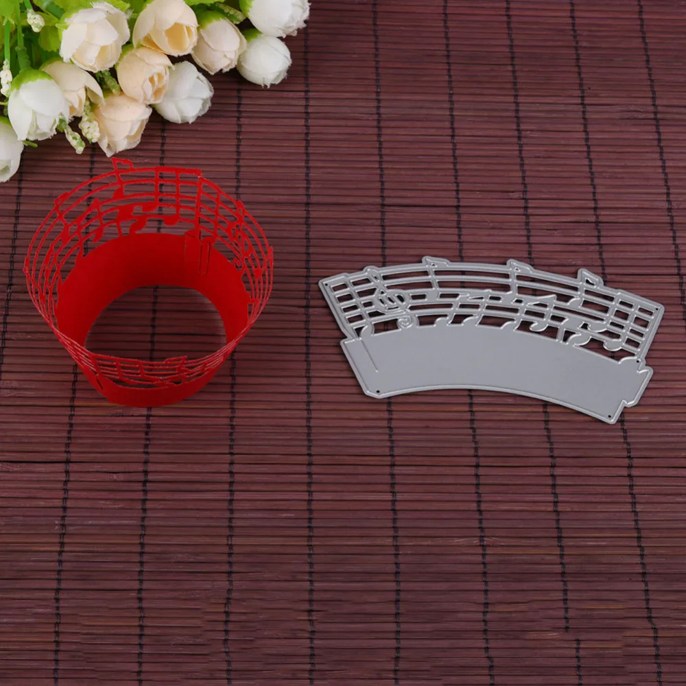 Металлические трафареты для вырезания кексов Music Note рукоделия декоративное