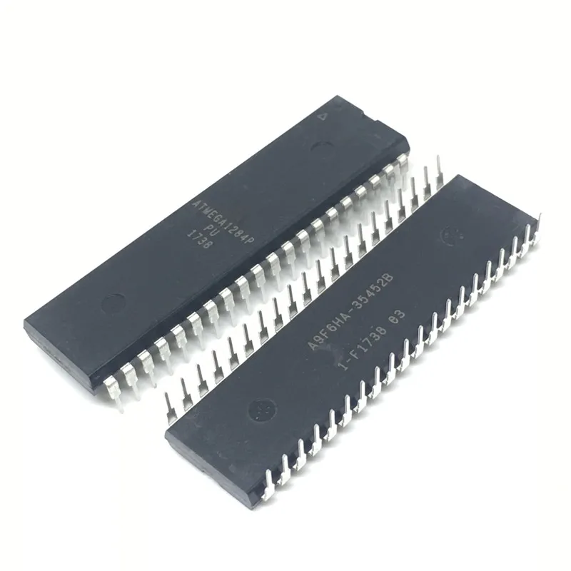 Оригинальный ATMEGA1284P PU ATMEGA1284 DIP 40|Соединители| |