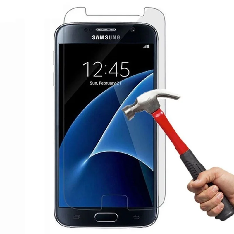 Tempered Glass for Samsung Galaxy A3 A5 J3 J5 2016 J7 2017 EU Screen Protector Foil | Мобильные телефоны и аксессуары