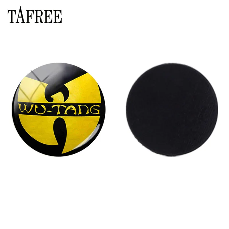 TAFREE музыкальная группа WU TANG CLAN знак логотип на холодильник магнитная наклейка DIY