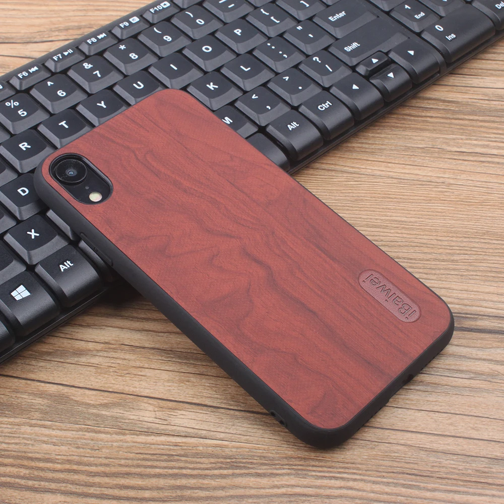 Задняя крышка для iPhone XR Xs Max деревянный дизайнерский чехол телефона модная