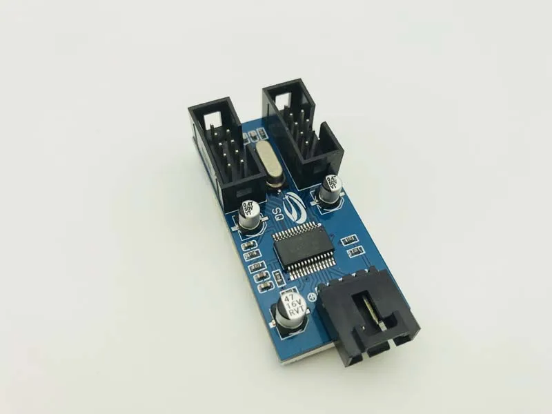 USB 2 0 Мужской 1 до 9Pin коннектор женщин удлинитель карты USB2.0 к HUB Adpater 9 контактный