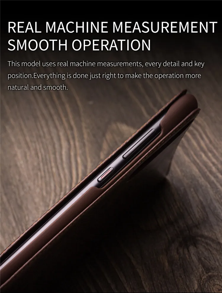 QIALINO Ультратонкий чехол-книжка из натуральной кожи для huawei P20 Pro, деловой стиль, ручная работа, чехол для телефона P20 5,8/6,1 дюйма
