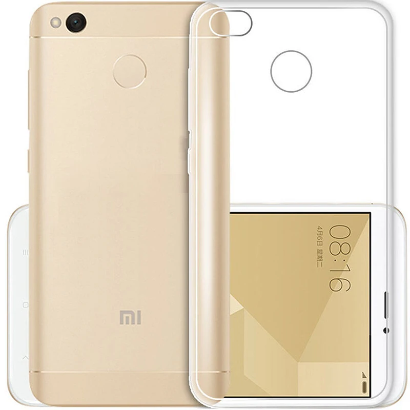 Прозрачный чехол из ТПУ для xiaomi redmi 4x защитный защиты 5 дюймов |