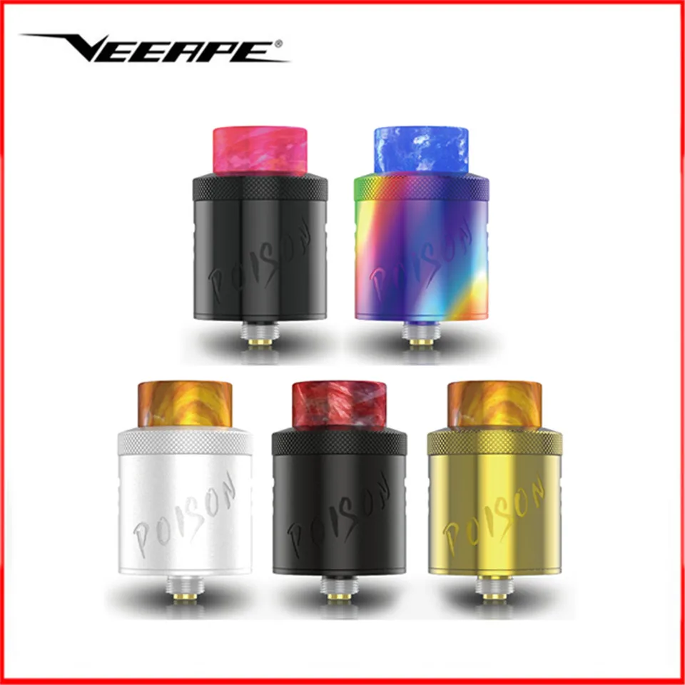 Оригинал Veeape DAMSELFLY яд RDA электронная сигарета распылитель 24 м кончик капельного
