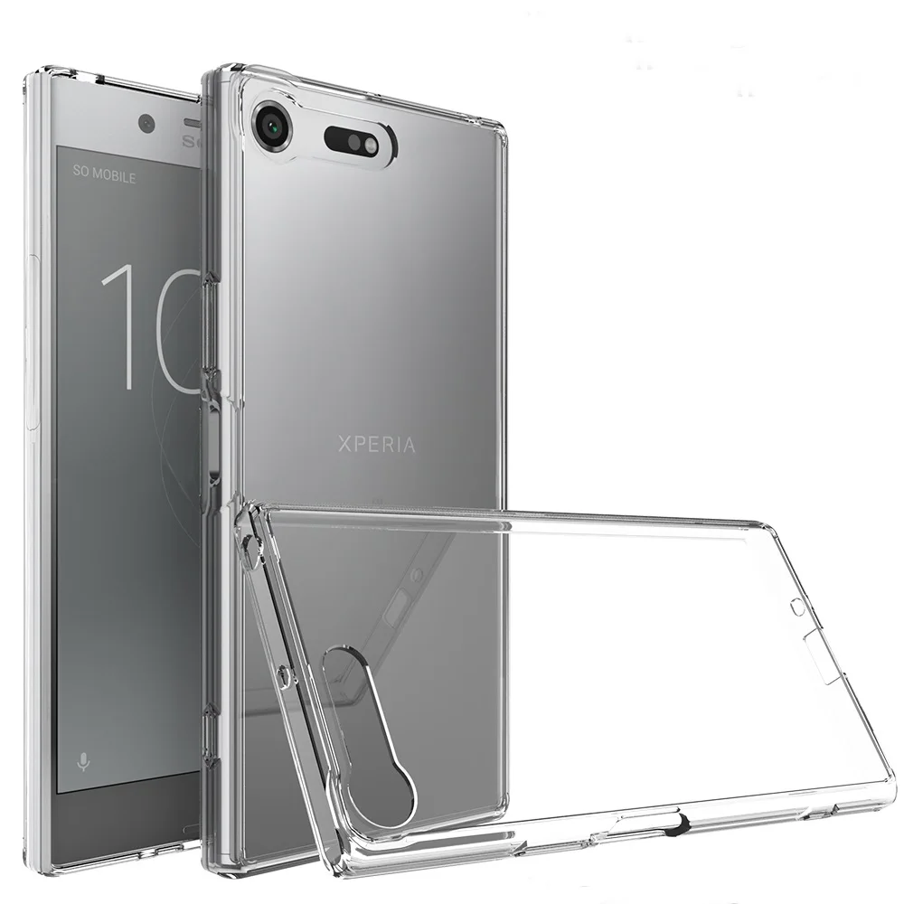 Для SONY Xperia XZ Premium чехол XZ2 2 Чехол ударопрочный кристально прозрачный Твердый чехол на заднюю панель телефона прозрачный тонкий Чехол