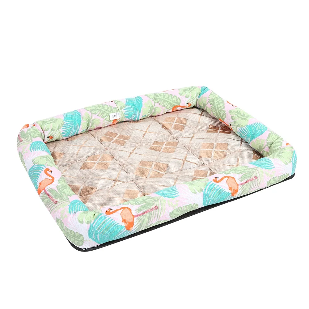 Летняя собака Лежанка для котиков коврик мягкий щенок сон кровать питомник