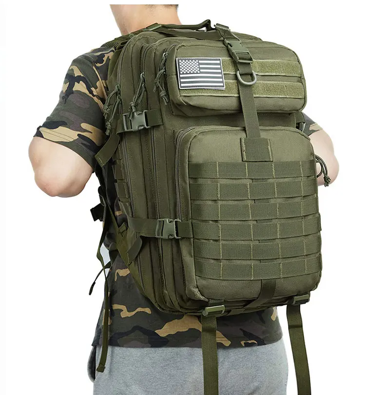 50л тактический рюкзак 3P Softback Открытый водонепроницаемый рюкзак военный походный рюкзак мужские охотничий туристический рюкзак сумки