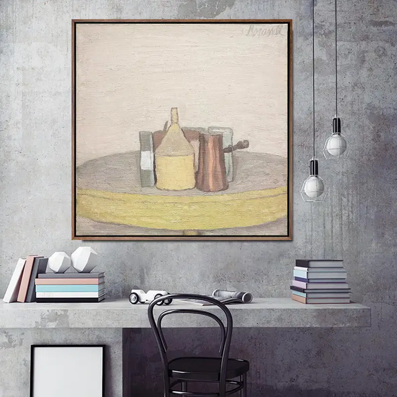 

Home Decoration Print Canvas Art Wall Pictures Poster Canvas Printings Square Paintings Italy Giorgio Morandi